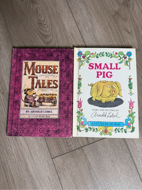 Other - Vintage “Small Pig” & “Mouse Tales” Two Book Set by Arnold Lobel